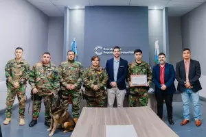 La Divisi�n Canes de Catamarca fue clave en la captura de un pr�fugo por femicidio en Salta