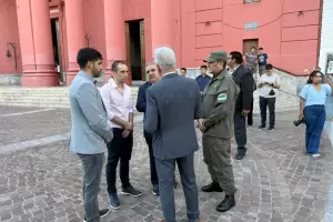 Nahuel Gallo encabez� la misa por su liberaci�n y pidi� por los detenidos en el exterior