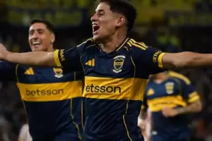 Triunfo de Boca: goles de Aranda y Bareiro en la Bombonera