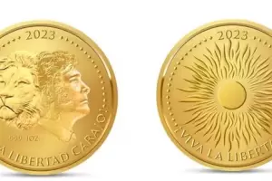 Revelan proyecto para acu�ar monedas con la imagen de Milei