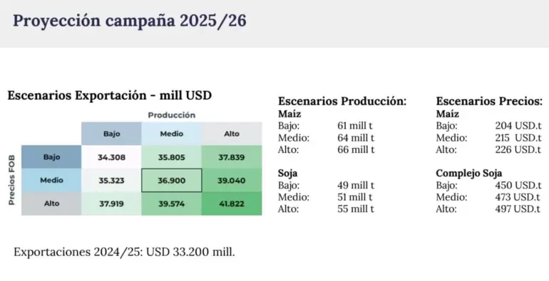 campo proyecciones soja