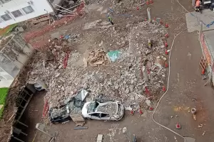 Derrumbe en Parque Patricios: el Gobierno porte�o interviene en la causa penal