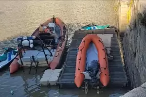 Misterio en Puerto Madero: encuentran el cuerpo de un hombre flotando en el Dique 3