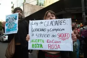 El grito de las organizaciones  por la Ley de Glaciares: "Hagamos fila hasta que nos escuchen"