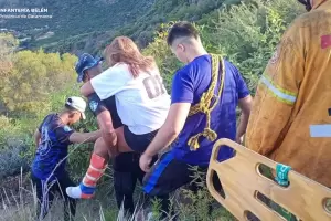 Rescate en Catamarca: una turista fue auxiliada tras sufrir una lesi�n