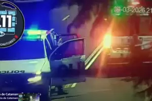 Lo salvaron: polic�as asistieron a un ni�o de 2 a�os que convulsionaba