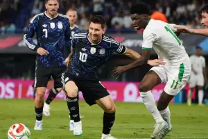 Con el Mundial en el horizonte, Argentina le gan� a Mauritania en La Bombonera