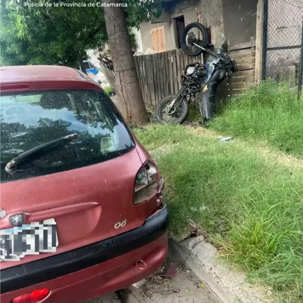 Tragedia vial en Catamarca: muri� un motociclista tras un violento choque en la Capital