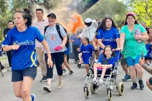 M�s de 250 personas celebraron la inclusi�n en la 5� Caminat�n de Catamarca