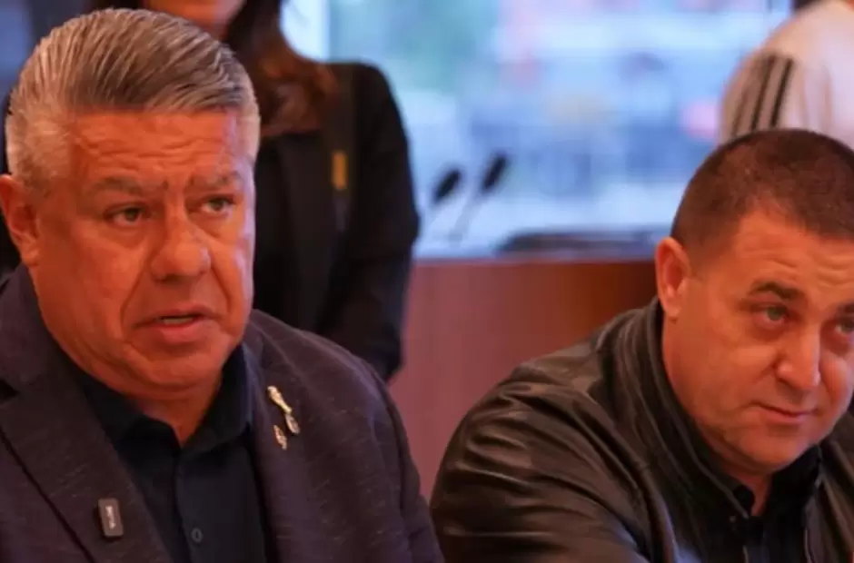 Claudio Tapia y Pablo Toviggino