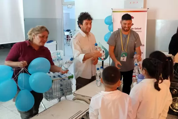 Salud llev� a la escuela una charla sobre calidad y consumo responsable del agua