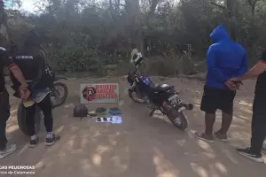 Secuestran m�s de un kilo de marihuana y detienen a dos hombres en Catamarca