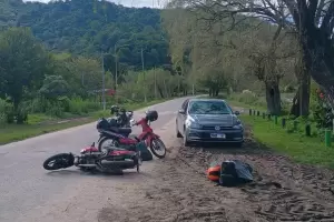 Catamarca: una polic�a sufri� un fuerte accidente en la Ruta 9