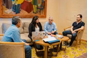 Avanza la etapa final del puente de Santa Mar�a, el m�s largo del NOA