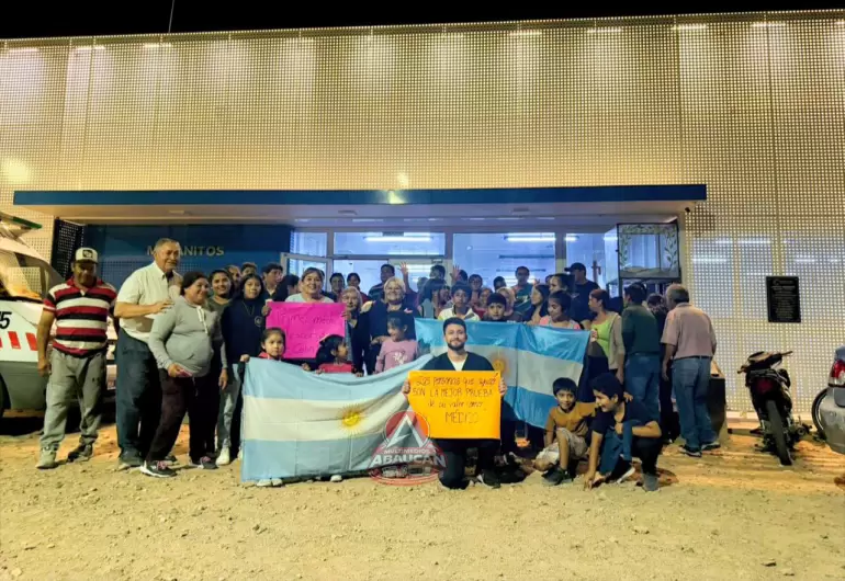 La ministra Johana Carrizo y el Dr. Leonardo Camacho