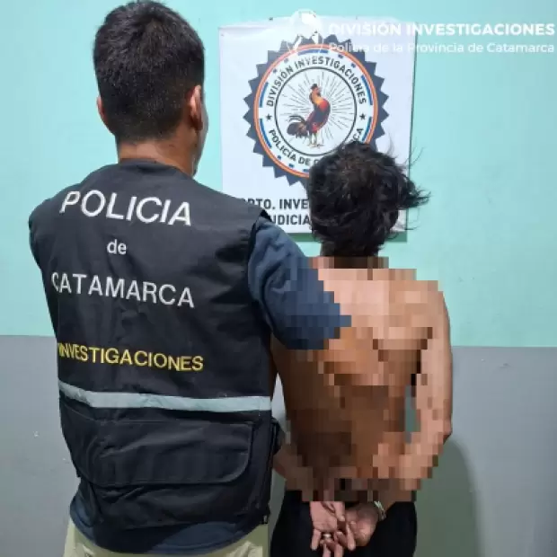 Qued� detenido el acusado del violento arrebato a una sexagenaria en Catamarca