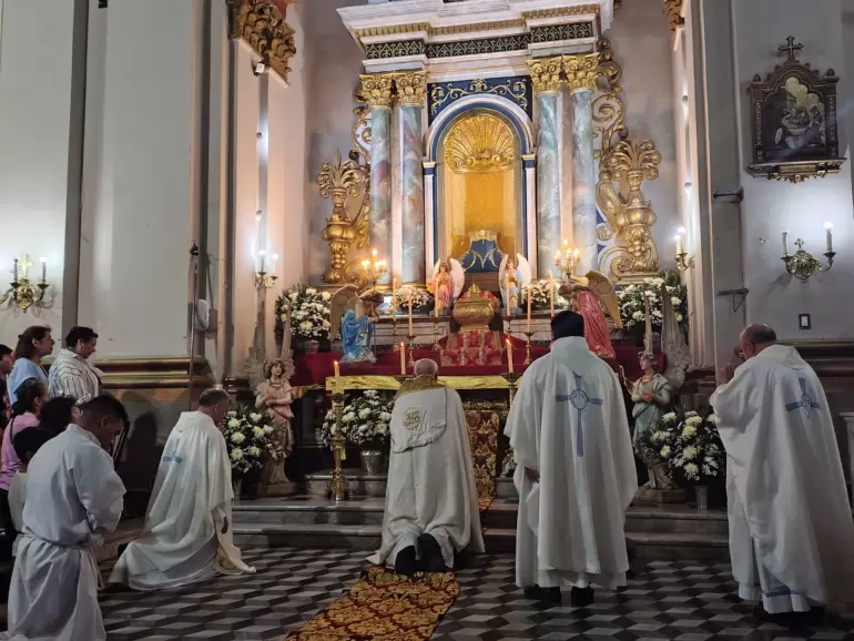 jueves santo misa de la cena del se�or