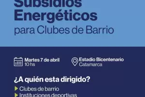 Subsidio energ�tico para clubes: reuni�n informativa en el Estadio Bicentenario