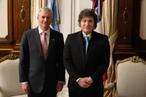 Milei recibi� a Kast en Casa Rosada antes de la reuni�n de Gabinete