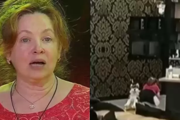 VIDEO: Andrea del Boca sufri� un accidente en Gran Hermano y tuvo que ser asistida