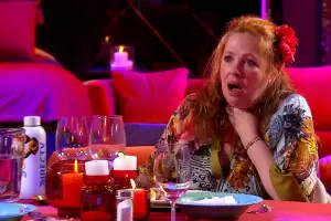 Golpe, susto y salida: Andrea del Boca qued� fuera de Gran Hermano