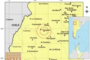 Sorpresa por sismo en el oeste de Catamarca: �d�nde fue el epicentro?