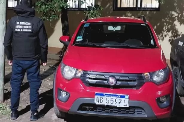 Secuestraron un "auto mellizo" requerido por la Justicia en Catamarca