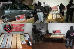 Catamarca: secuestran drogas, casi 30 millones de pesos, d�lares y veh�culos