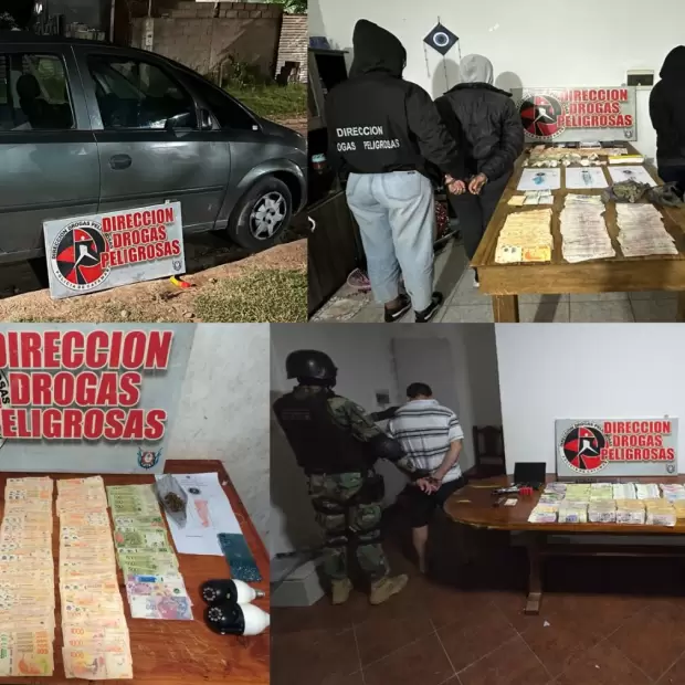 Catamarca: secuestran drogas, casi 30 millones de pesos, d�lares y veh�culos