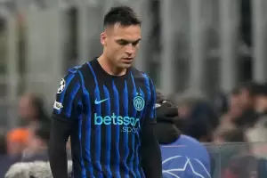 Alarma a 62 d�as del Mundial: Lautaro Mart�nez sufri� una nueva lesi�n muscular