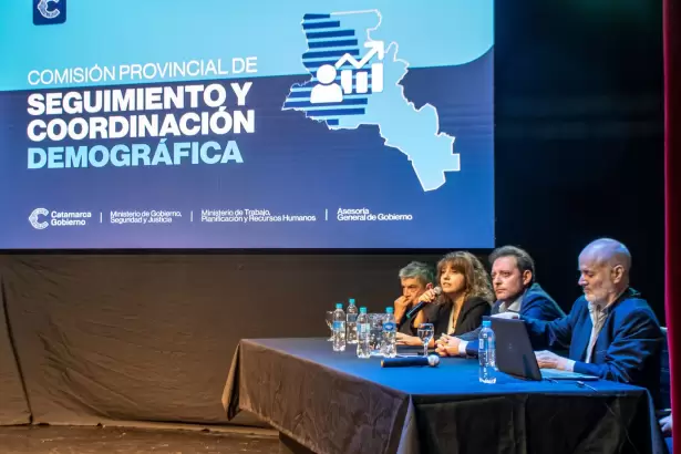 Catamarca puso en marcha la Comisi�n de Seguimiento y Coordinaci�n Demogr�fica