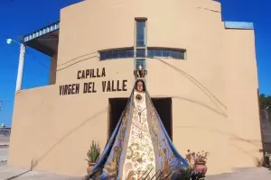 Recreo celebra las fiestas patronales de la Virgen del Valle con procesi�n y misas en el barrio San Mart�n