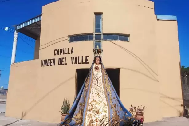 Recreo celebra las fiestas patronales de la Virgen del Valle con procesi�n y misas en el barrio San Mart�n