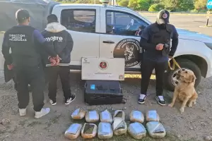 Catamarca: Detienen a pasajero con 10 kilos de marihuana en la Ruta 38 durante operativos por las festividades marianas
