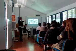 Capacitaron sobre trata de personas en el �mbito sanitario en el "San Juan Bautista"
