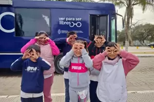 "Ver para Ser Libres" inicia su recorrido provincial con atenci�n oftalmol�gica gratuita