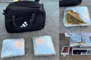 Secuestran m�s de 2 kilos de marihuana en un colectivo y detienen a un pasajero
