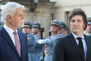 Milei recibe al presidente checo y prepara un viaje clave a Israel