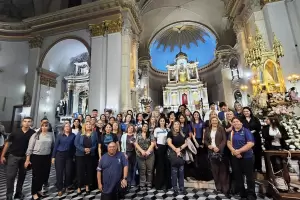 Educadores homenajearon a la Virgen del Valle y evocaron a Mamerto Esqui�