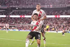 En la previa del Supercl�sico, River super� a Carabobo por la Sudamericana