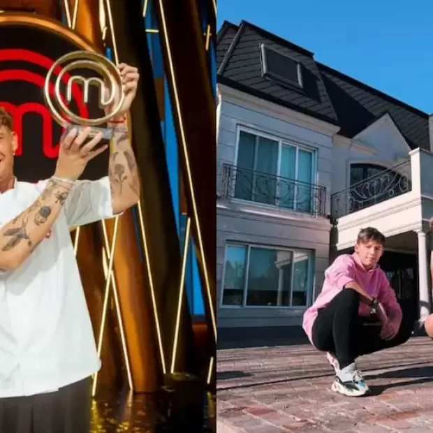 As� es por dentro la exclusiva casa de Ian Lucas: tres pisos, living enorme y vista al lago