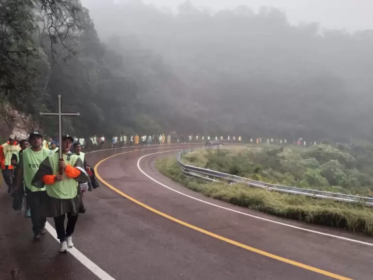 peregrinacion hogar de cristo