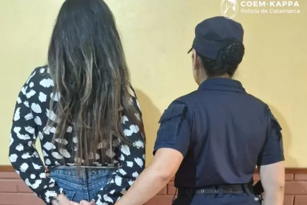 Una mujer fue aprehendida en Catamarca tras negarse a pagar un viaje en taxi