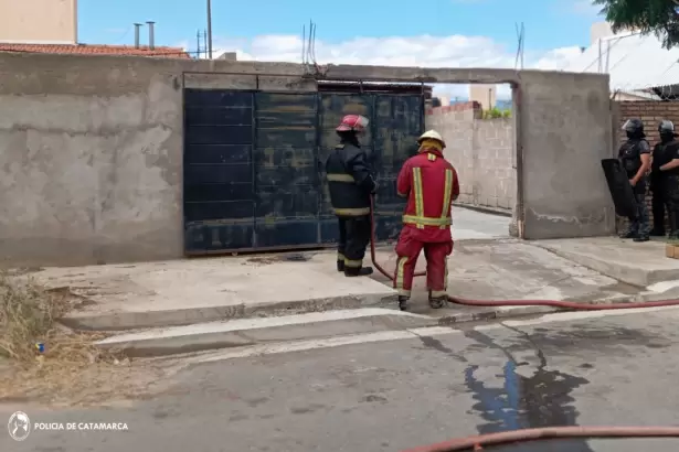 Tensi�n en Catamarca: un hombre se atrincher� y amenaz� con quitarse la vida