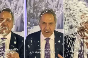 Nieve de telgopor y foco en turistas brasile�os: el spot de Scioli que desat� viralizaci�n