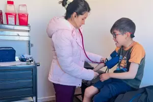 Atenci�n sanitaria en Antofagasta de la Sierra con residentes del Hospital Alem�n