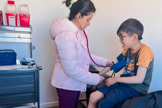 Atenci�n sanitaria en Antofagasta de la Sierra con residentes del Hospital Alem�n