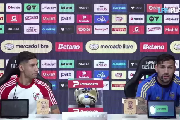 Supercl�sico caliente: Paredes y Montiel anticiparon un duelo "dif�cil"