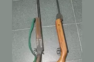 Secuestran armas de fuego en La Paz durante un operativo judicial