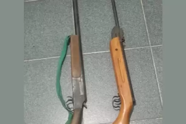 Secuestran armas de fuego en La Paz durante un operativo judicial